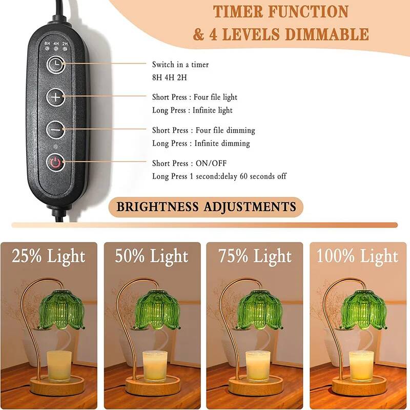 Lampe chauffe-bougie en verre  - Old Fashioned Glass avis et prix