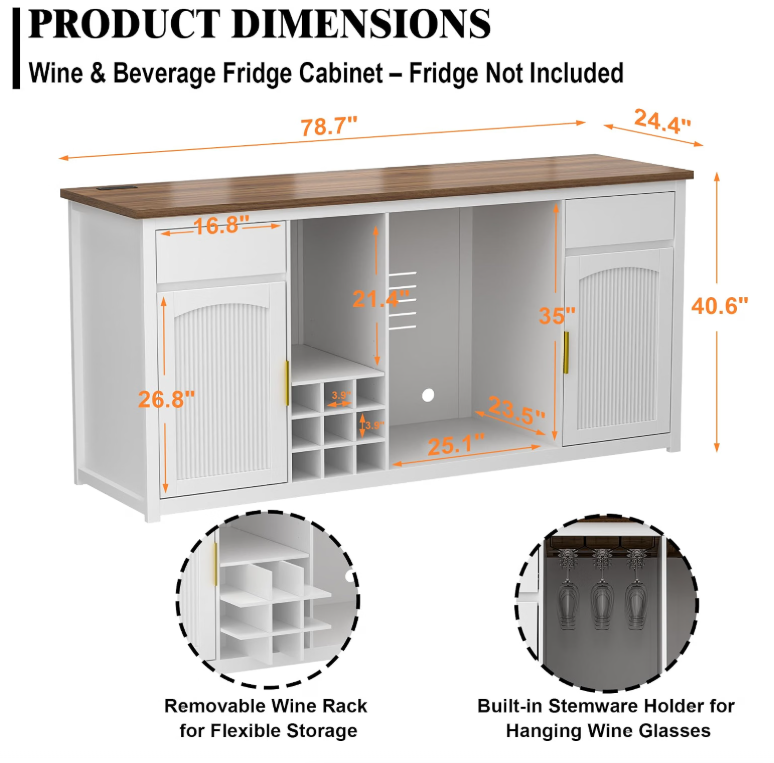 Meuble de bar pour la maison d - Home Bar And Fridge avis et prix