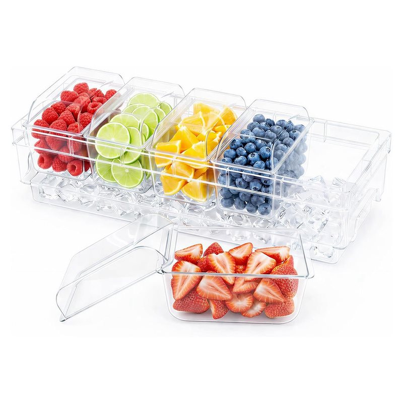A27F-For Bar Supplies Taco For - Garnish Tray Set avis et prix