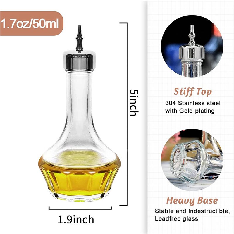 Ensemble de 9 flacons à bitter - Bitters Bottle Set avis et prix